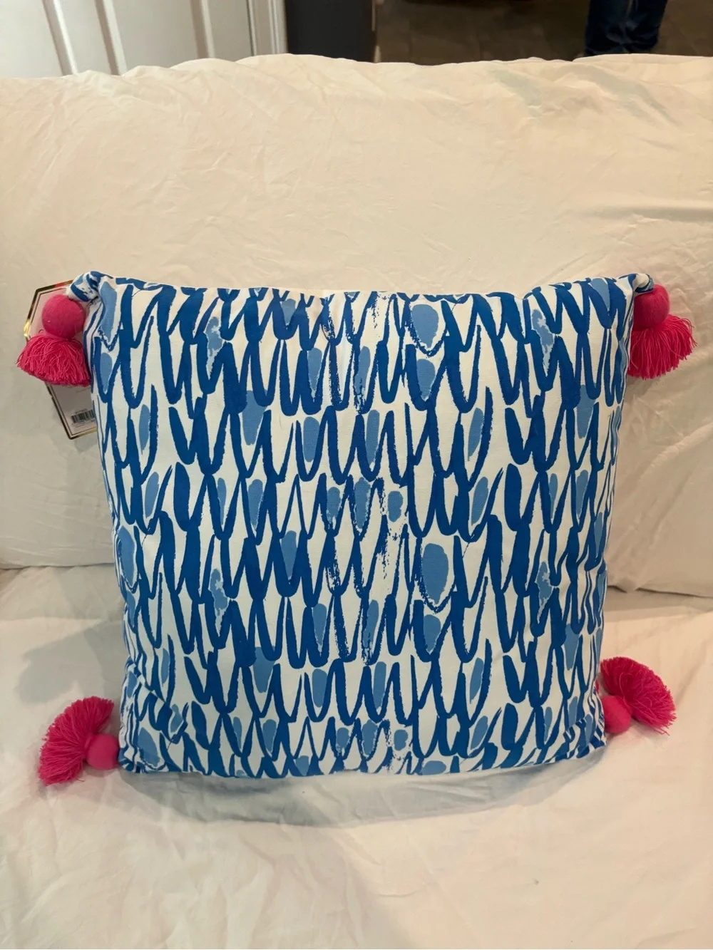 Lilly Pulitzer square decorative